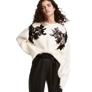 H&M Sequin Sweater